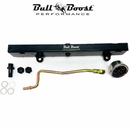 Bull Boost Performance - K-Series Billet Aluminum High Flow Fuel Rail K20 K24 2.0/2.4L Acura RSX Si Honda Civic KSwap