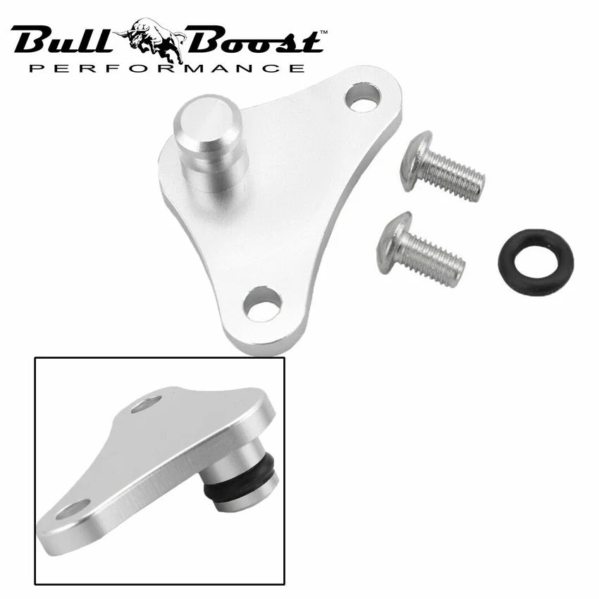 Bull Boost Performance - Performance K-Series EVAP Purge Port Plug for Honda RSX Civic K20 K24 silver