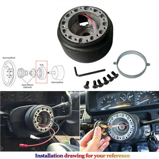 Bull Boost Performance - Honda 96-06 Civic, Prelude, S2000, Accord, RSX USA Steering Wheel Hub Kit