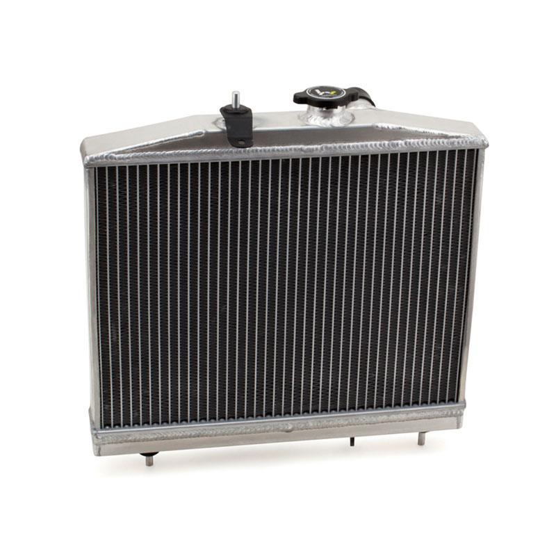 Hybrid Racing K-Swap Halfsize Radiator (92-95 Civic & 93-97 Delsol w/ K-Swap) - HYB-RAD-01-05