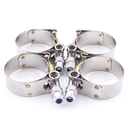 Hybrid Racing T-bolt Radiator Hose Clamp Kit (Universal) - HYB-TBC-00-12