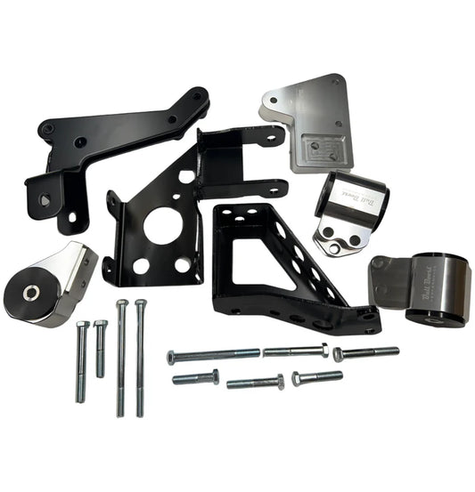Bull Boost Performance - Billet K Series Engine Motor Mounts For Honda Civic 96-00 EK K20 K24 K Swap 70A