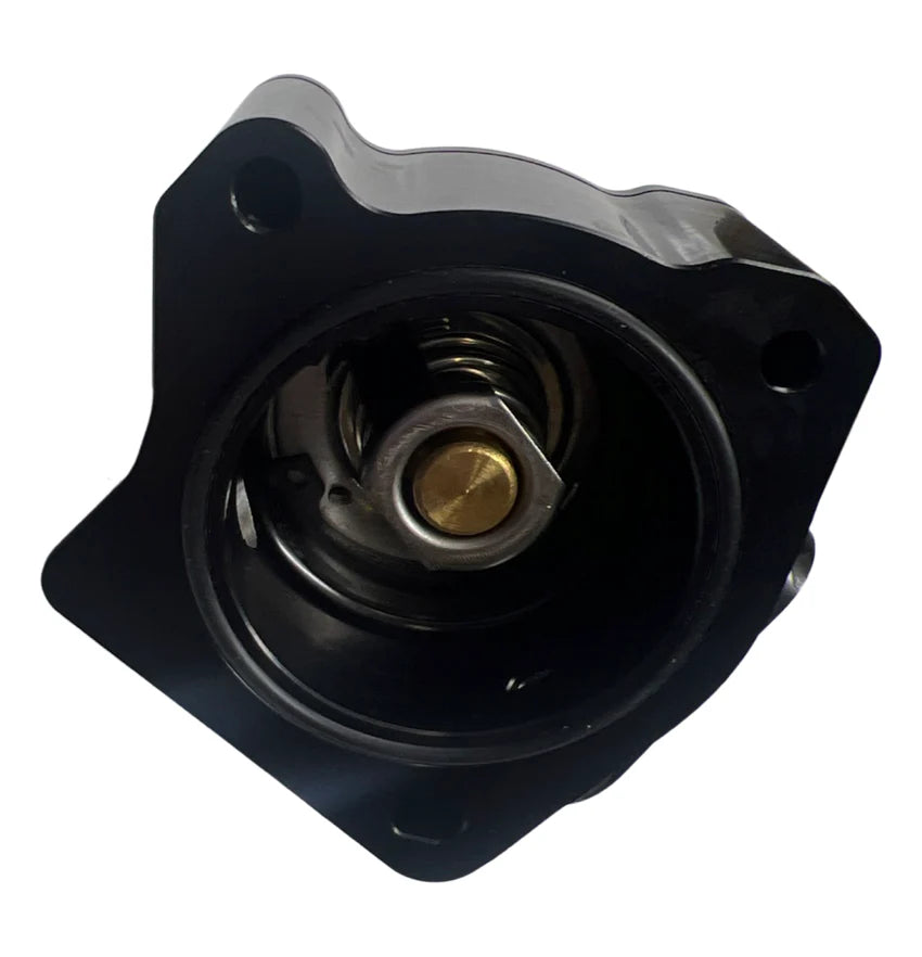 Bull Boost Performance - K20 K24 K Series Direct Water Pump Mount V2 Swivel Neck Thermostat Housing 16AN