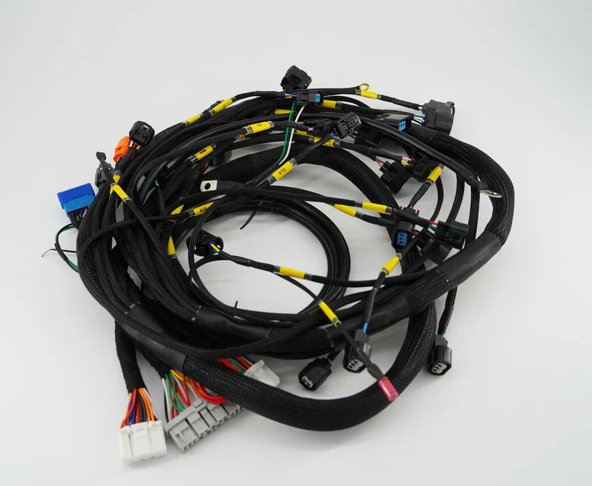 Bull Boost Performance - K20 K24 K-Series Tucked Engine Harness For Honda Acura K-Swap Integra CRX EK EG