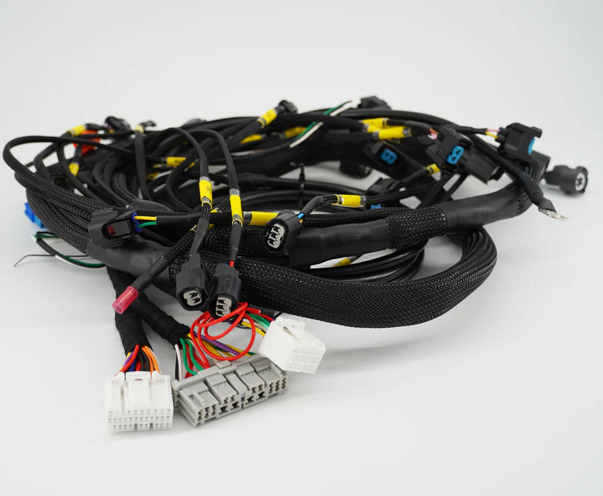 Bull Boost Performance - K20 K24 K-Series Tucked Engine Harness For Honda Acura K-Swap Integra CRX EK EG