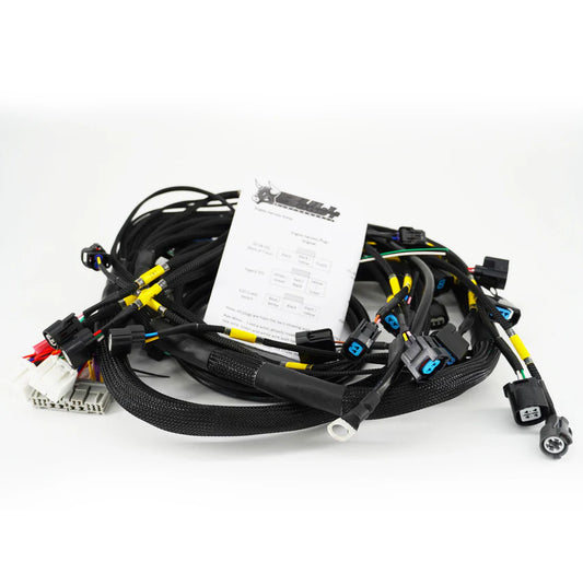 Bull Boost Performance - K20 K24 K-Series Tucked Engine Harness For Honda Acura K-Swap Integra CRX EK EG