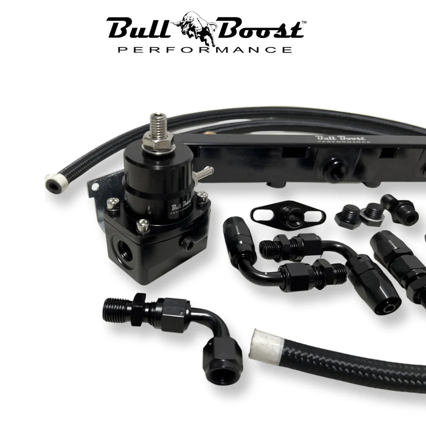 Bull Boost Performance - K Series Tucked K Swap Fuel Line System Kit K20 K24 DC2 EG EK Civic Acura AN6