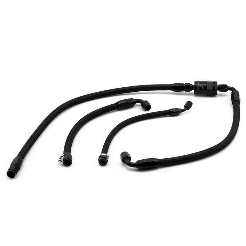 Hybrid Racing Tucked Fuel Lines - EG/EK, DC2 K-Swap