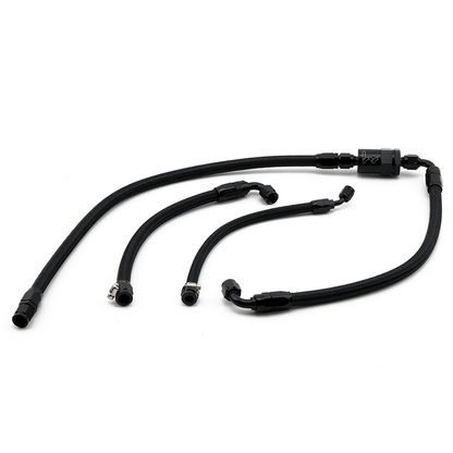 Hybrid Racing Tucked Fuel Lines - EG/EK, DC2 K-Swap