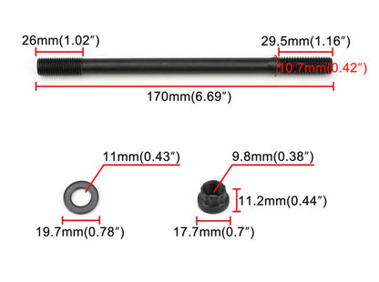 Bull Boost Performance - Performance Cylinder Head Stud For Honda Acura ARP K20 K24 K Series 208-4701 K Swap RSX Si