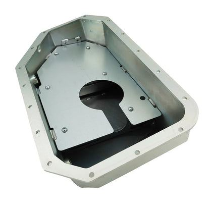 Bull Boost Performance - Notched Baffled Turbo Oil Pan -10AN K-Swap K20 K24 Honda Acura EK EG RSX Civic Si