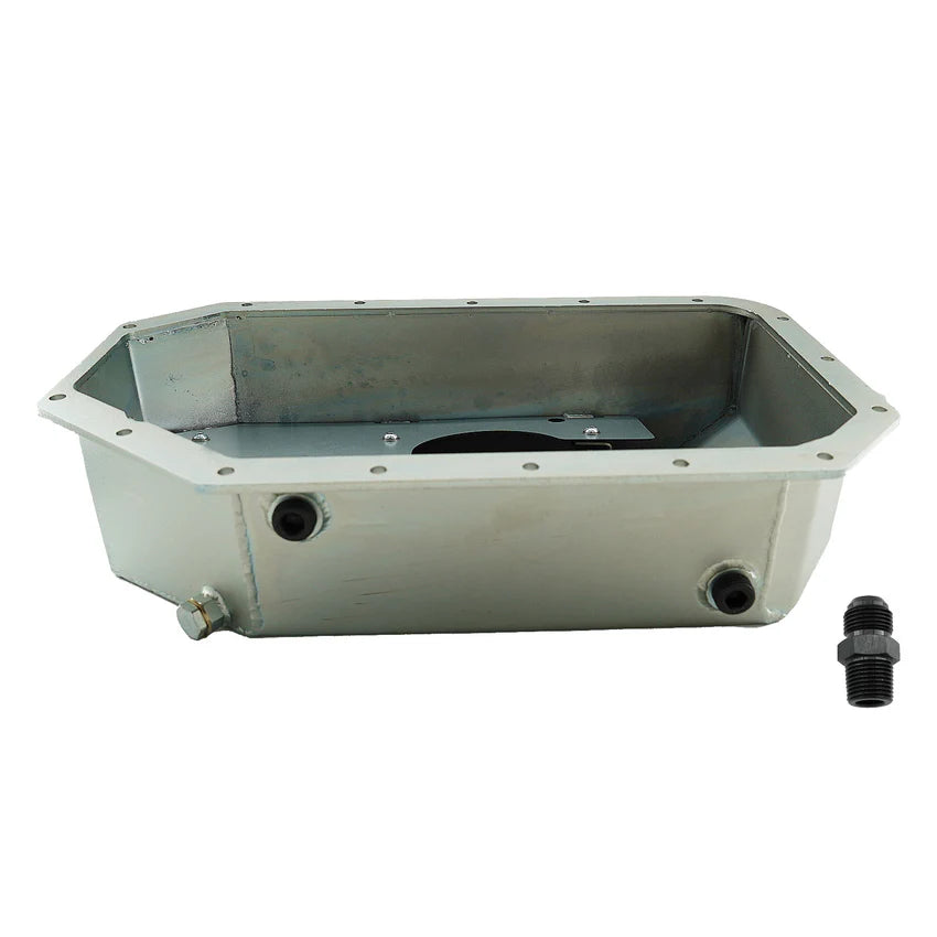 Bull Boost Performance - Notched Baffled Turbo Oil Pan -10AN K-Swap K20 K24 Honda Acura EK EG RSX Civic Si