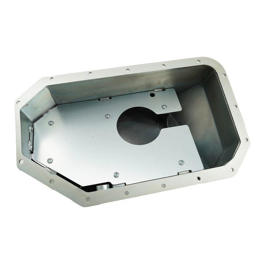 Bull Boost Performance - Notched Baffled Turbo Oil Pan -10AN K-Swap K20 K24 Honda Acura EK EG RSX Civic Si