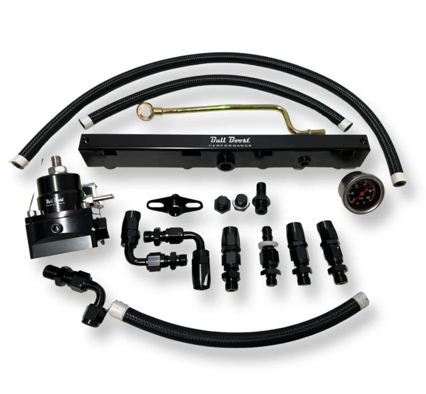 Bull Boost Performance - K Series Tucked K Swap Fuel Line System Kit K20 K24 DC2 EG EK Civic Acura AN6