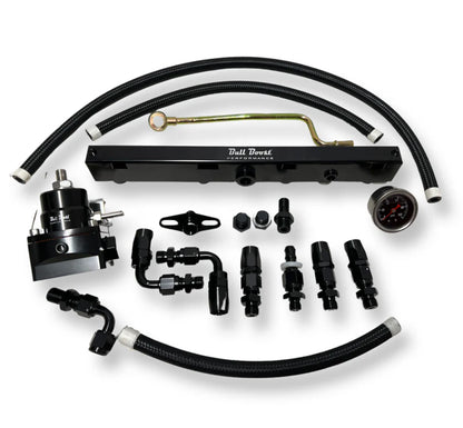 Bull Boost Performance - K Series Tucked K Swap Fuel Line System Kit K20 K24 DC2 EG EK Civic Acura AN6