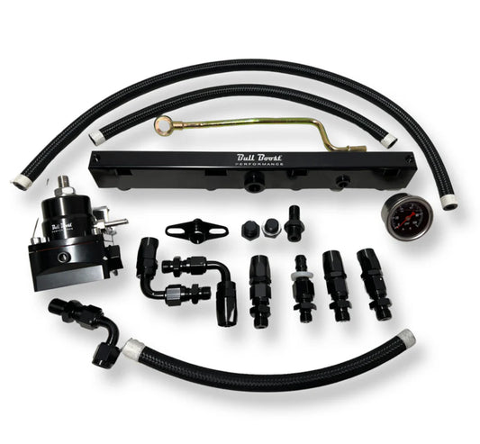 Bull Boost Performance - K Series Tucked K Swap Fuel Line System Kit K20 K24 DC2 EG EK Civic Acura AN6