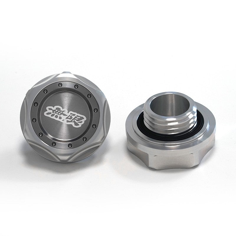 Mugen Hexagon Oil Filler Cap - Grey