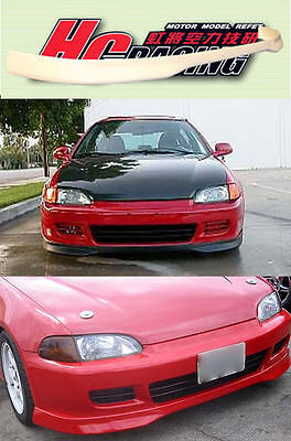 CIVIC EG FRONT SPLITTER FOR 3 DOOR AND COUPE 1992-1995 - HC-CV929501A