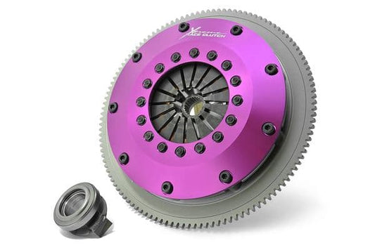 Xtreme Clutch - RIGID 205MM CERAMIC HYPER SINGLE PLATE CLUTCH KIT INCL FLYWHEEL2 - KHN20523-1E